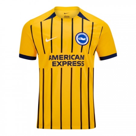 Virallinen pelipaita Brighton Hove Albion Vieras 2024-25 Lyhythihainen - Miesten